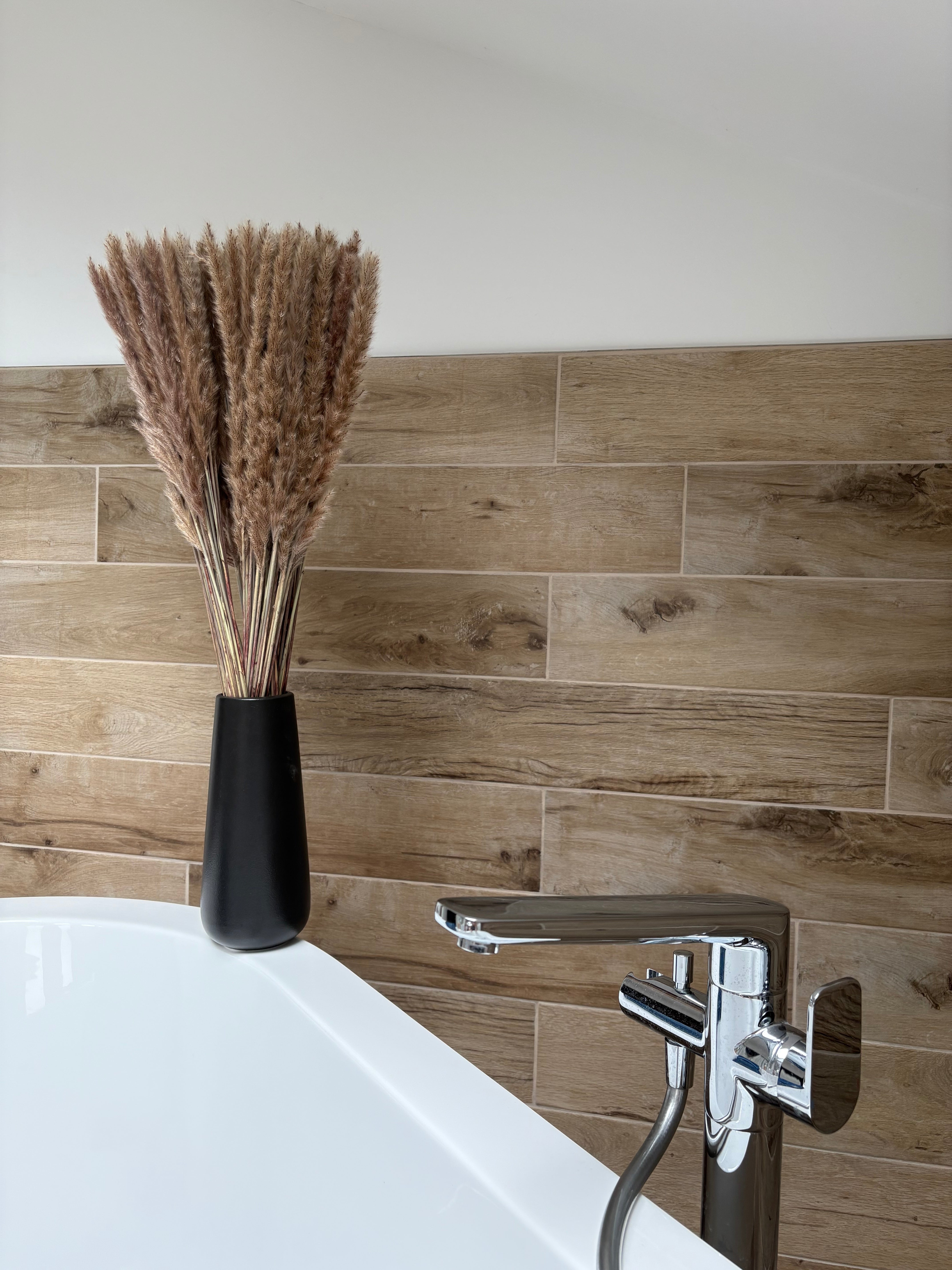 Pampasgras M beige-braun 25 Stiel, 0,80 m, beige-braum, cortedaria getrocknet, Trockenblume, Gras, Deko, nachhaltig aus der EU