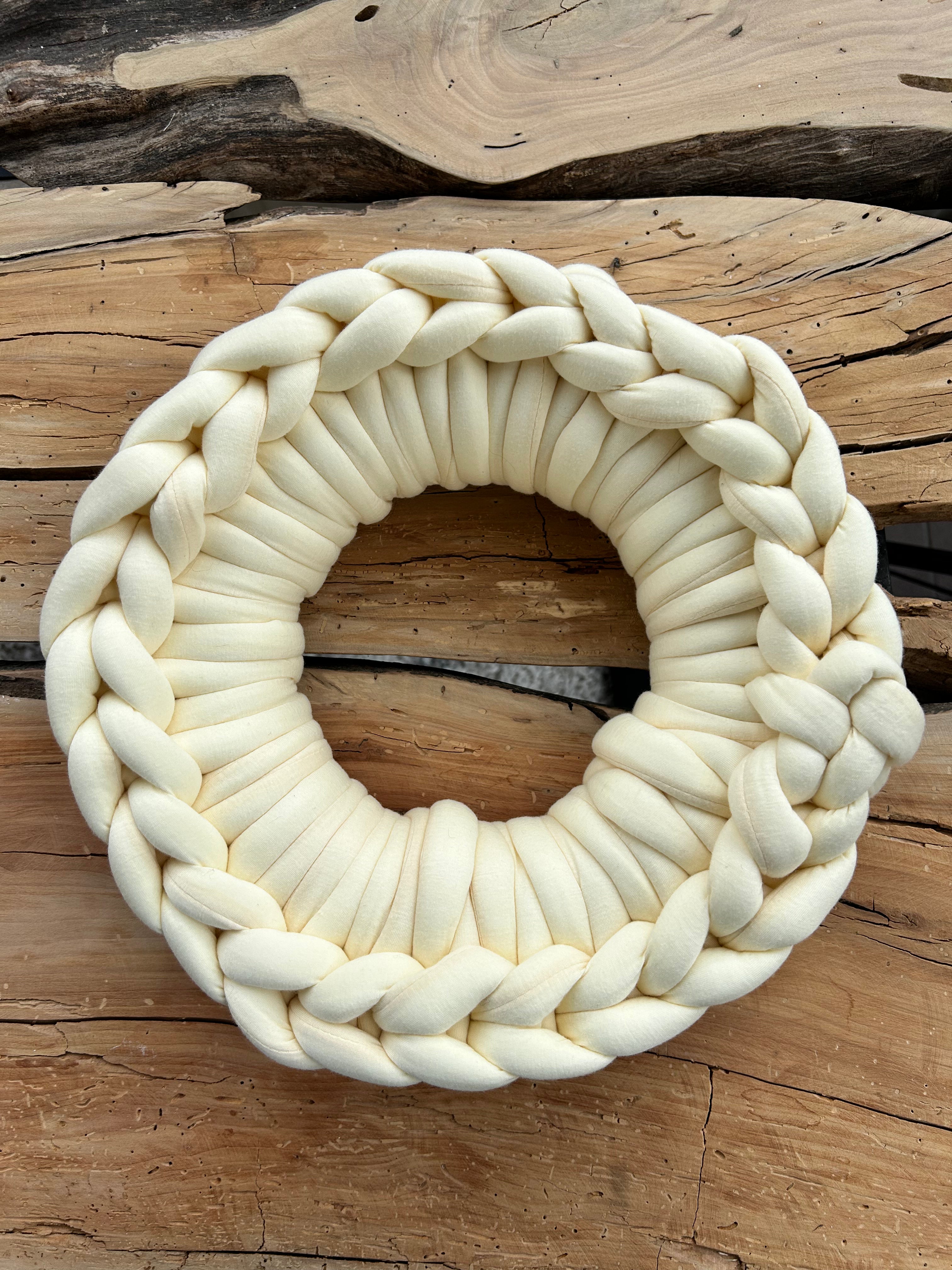 Stoffkranz Pudding Handmade