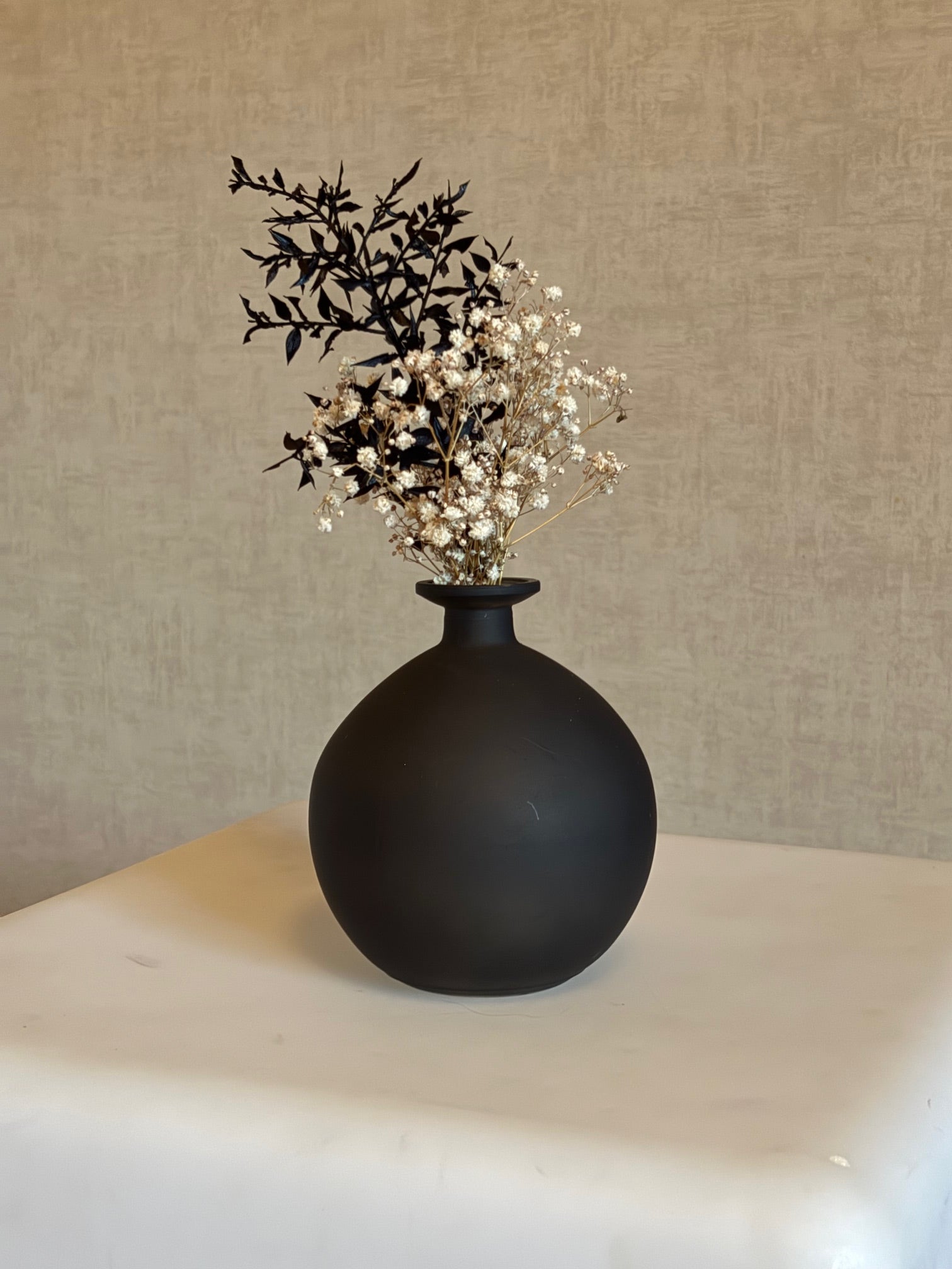 Schleierkraut rispig natur, 1 Bund mit 10 Stiel, 0,6 m, Gypsophila getrocknet, Trockenblume, Gras, Deko, nachhaltig aus der EU