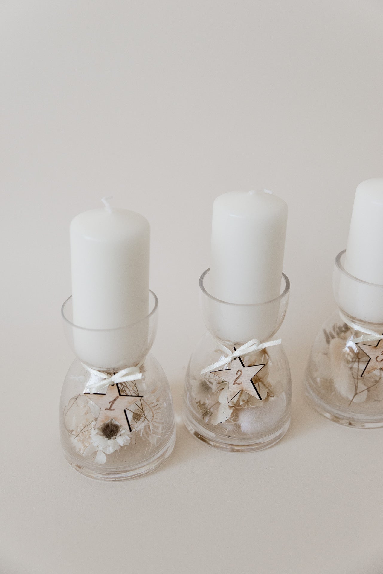 Adventlichter "Stars" 4 Stück