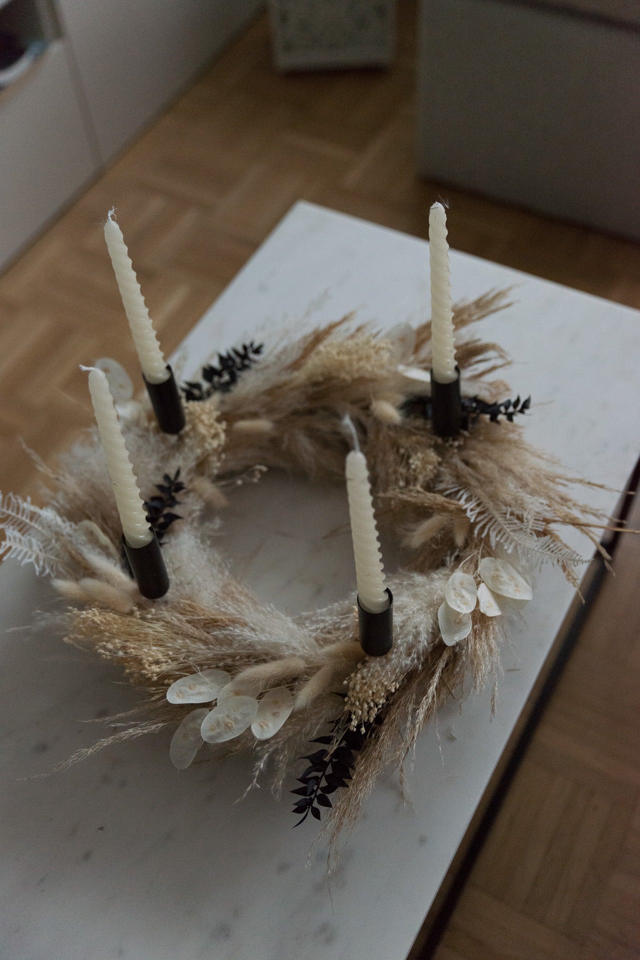 Adventkranz „Clean chic“