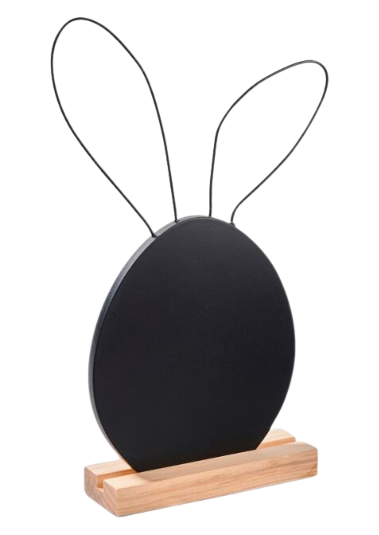 Holz Hase "Schiefertafel" 33 cm