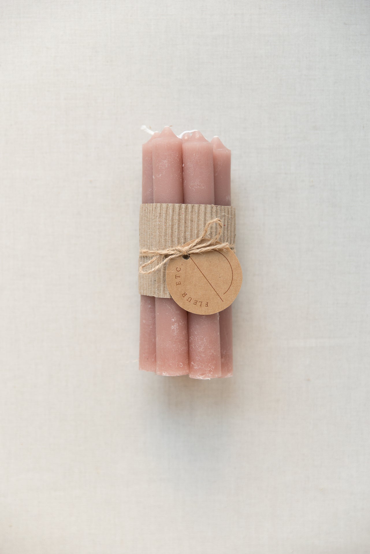 Stabkerzen rosé 7 Stück