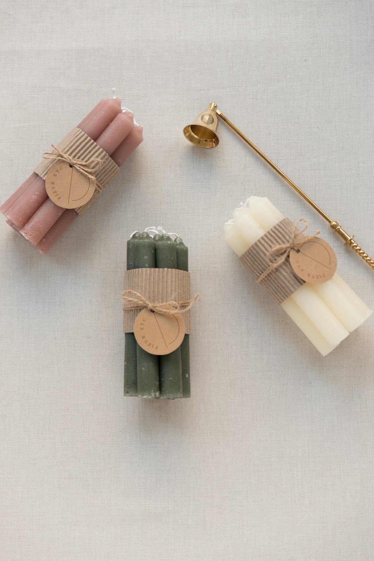 Stabkerzen weiß 7 Stück