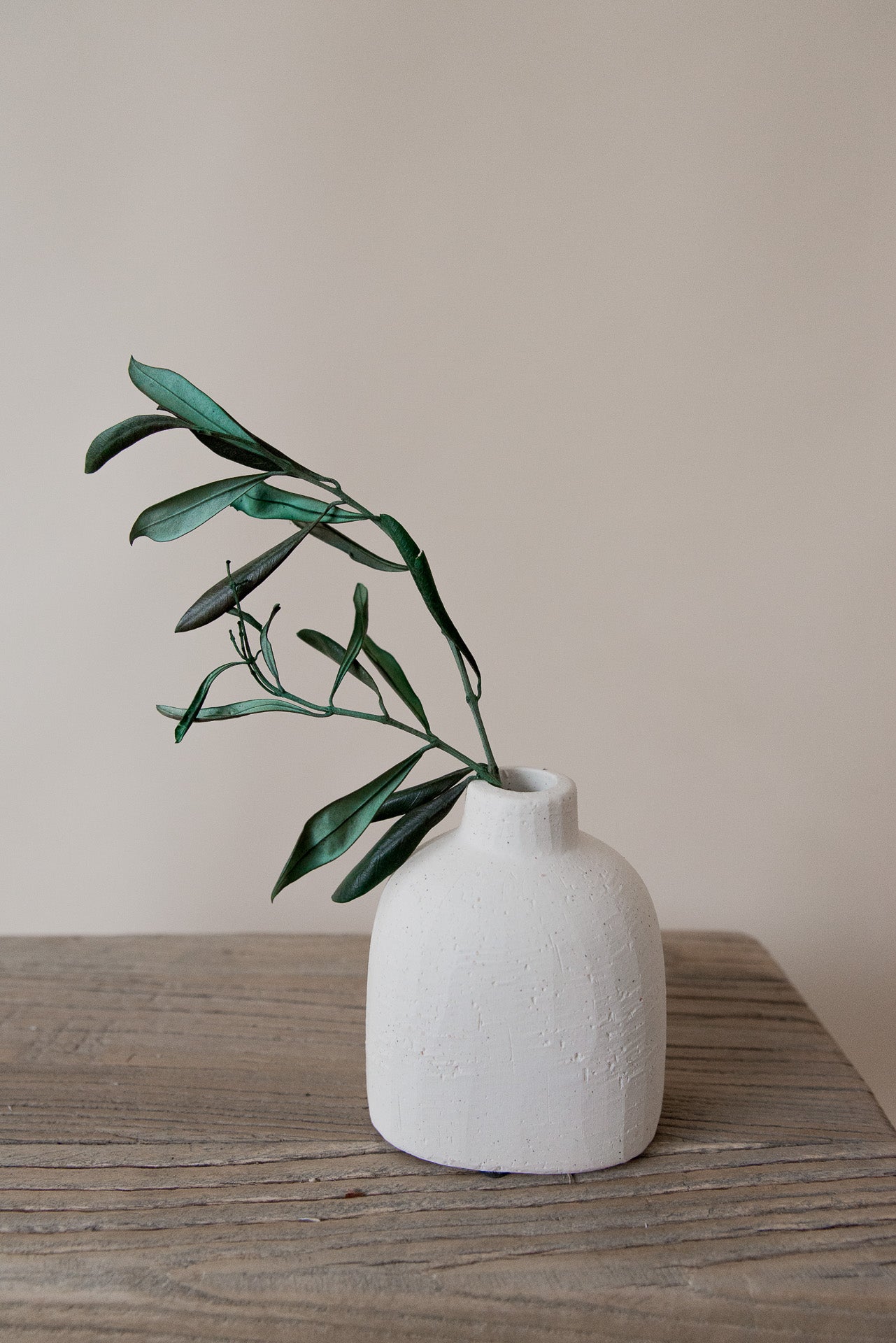 Kleine Vase"Purity" weiß