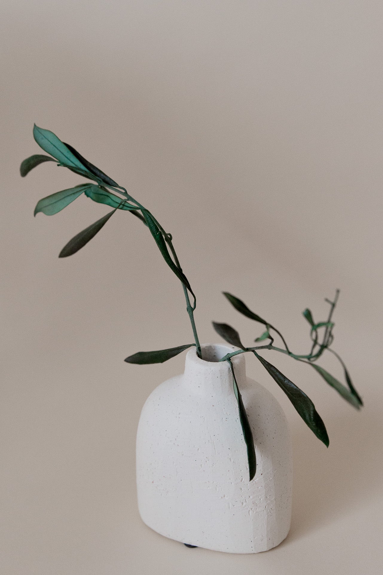 Kleine Vase"Purity" weiß