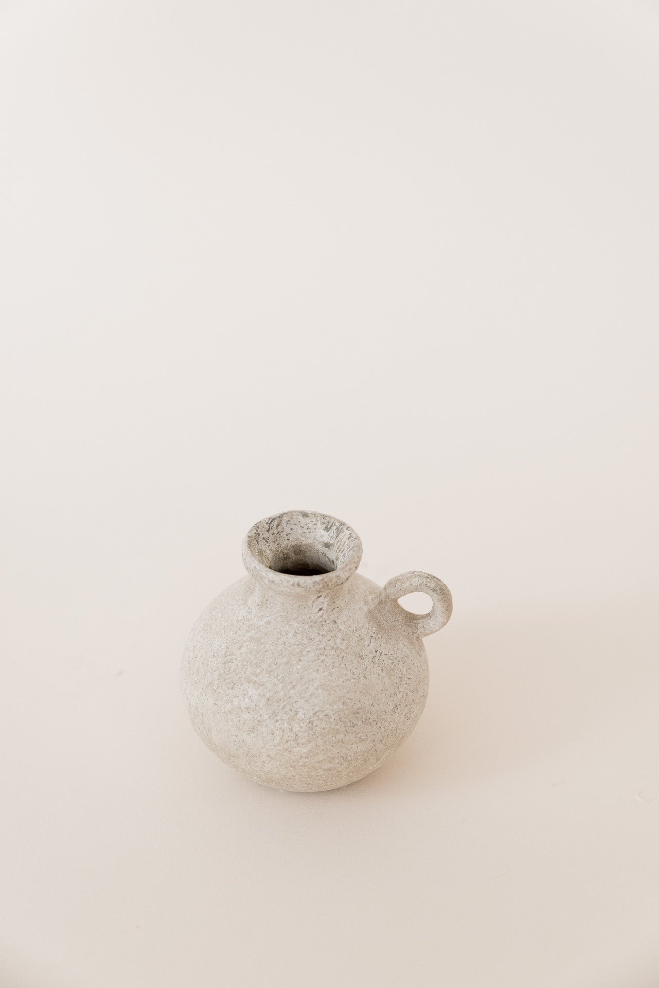 Kleine Vase "Tuscany" beige