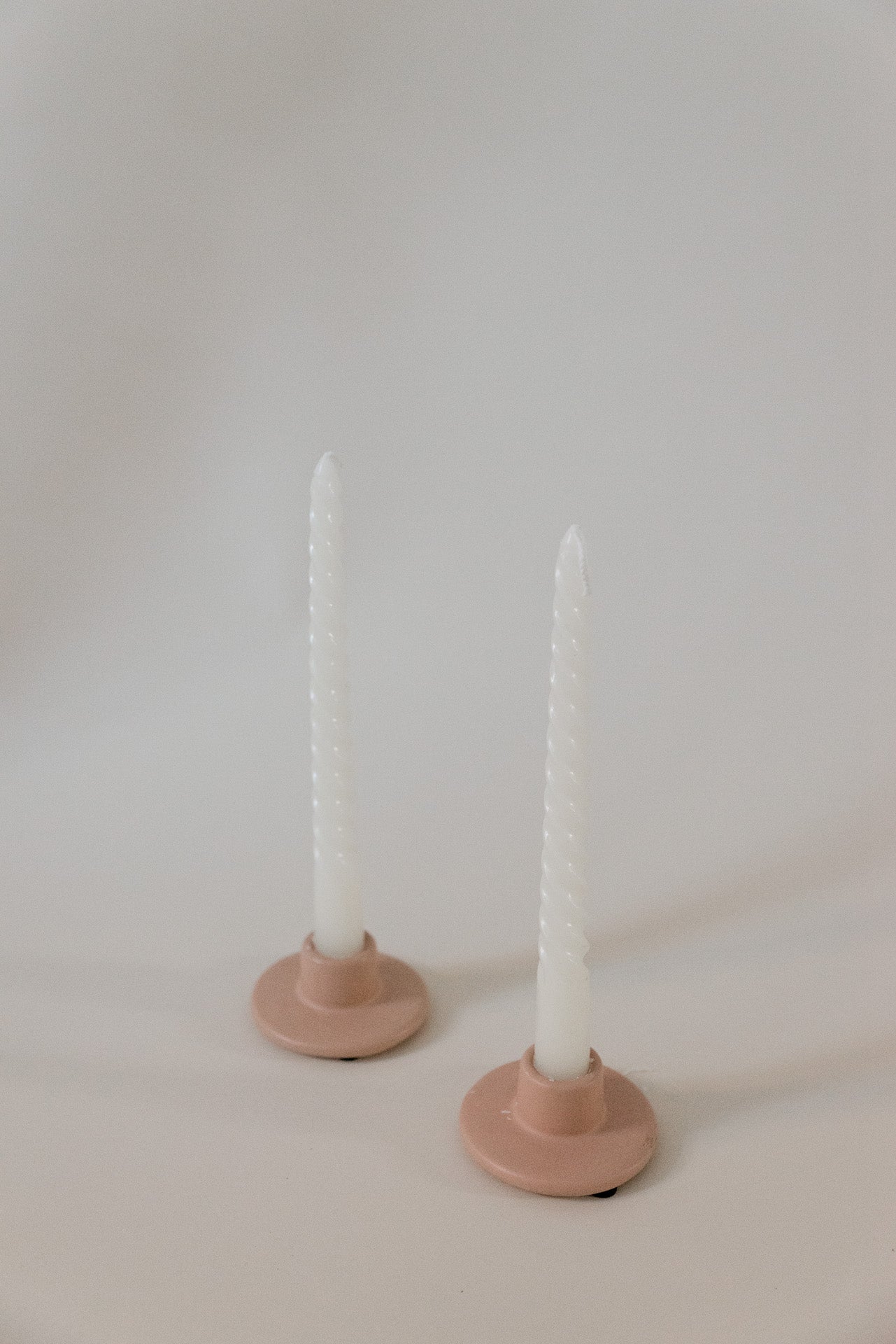 Kerzenhalter matt nude-natur